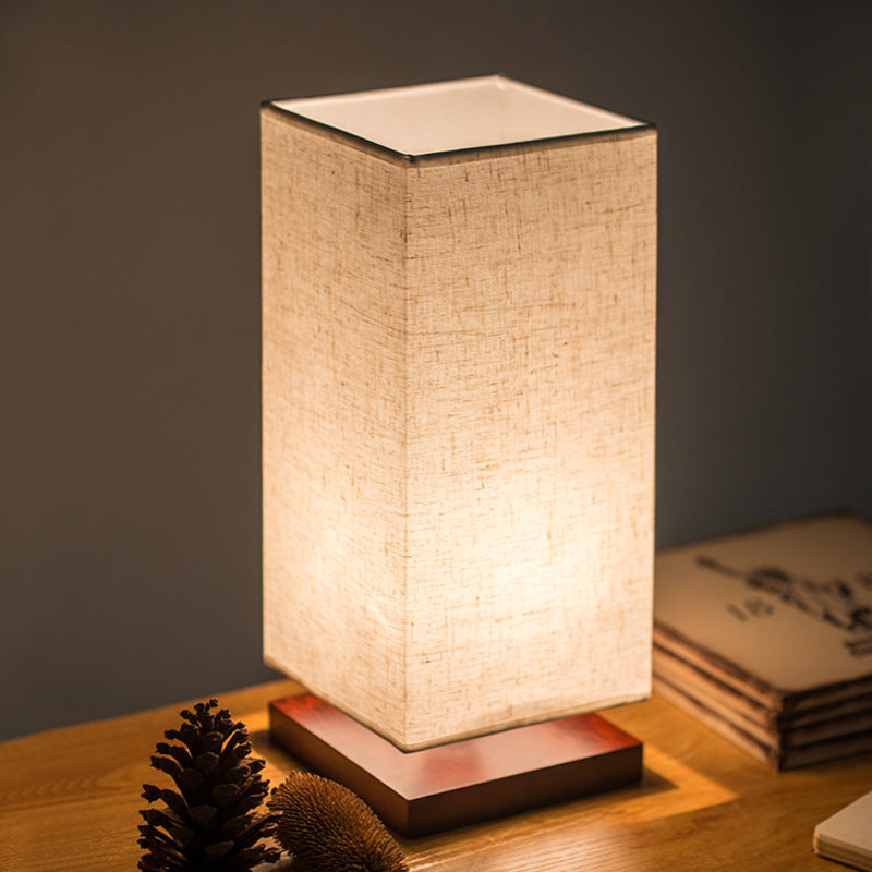 Wooden Room Light Lamp Usb Table Led Decorative Lighting