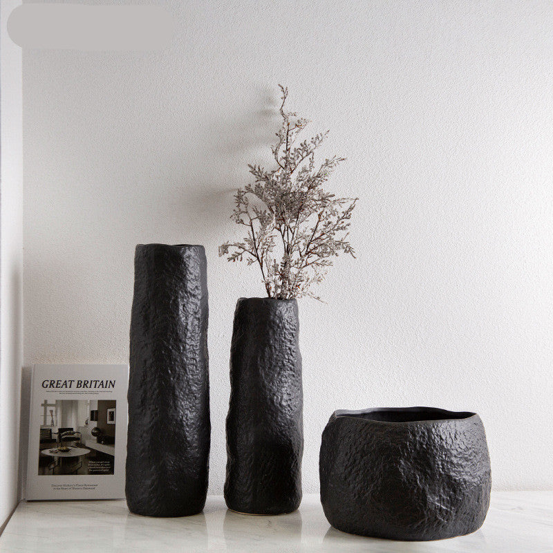 Simple Nordic Handmade Ceramic Creative Natural Vase