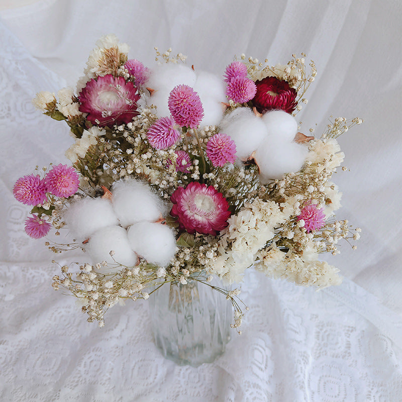 Dried Flower Arrangement, Bouquet Of Flowers, Home Floral