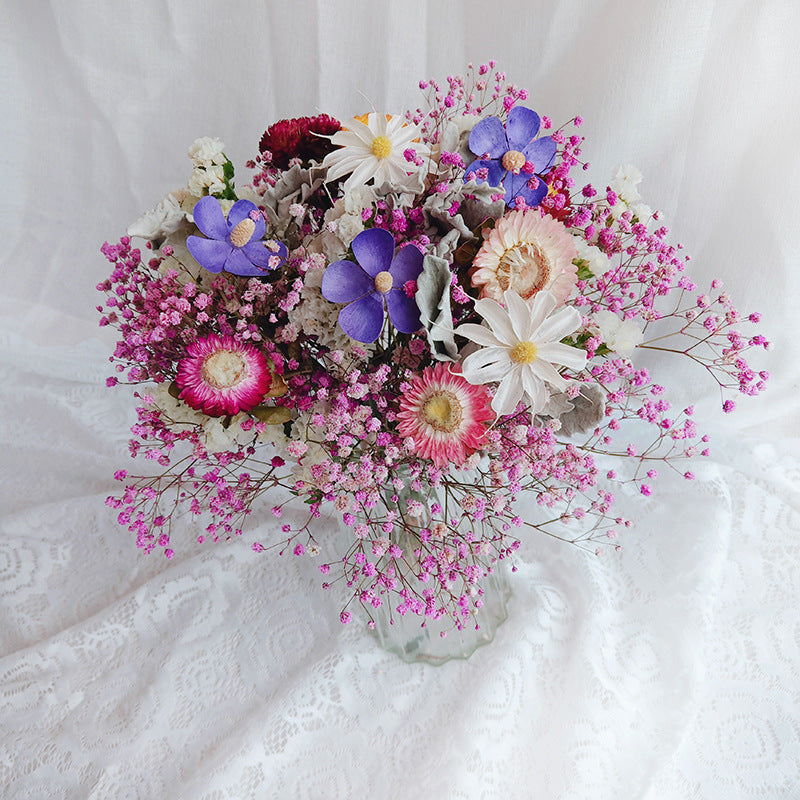 Dried Flower Arrangement, Bouquet Of Flowers, Home Floral