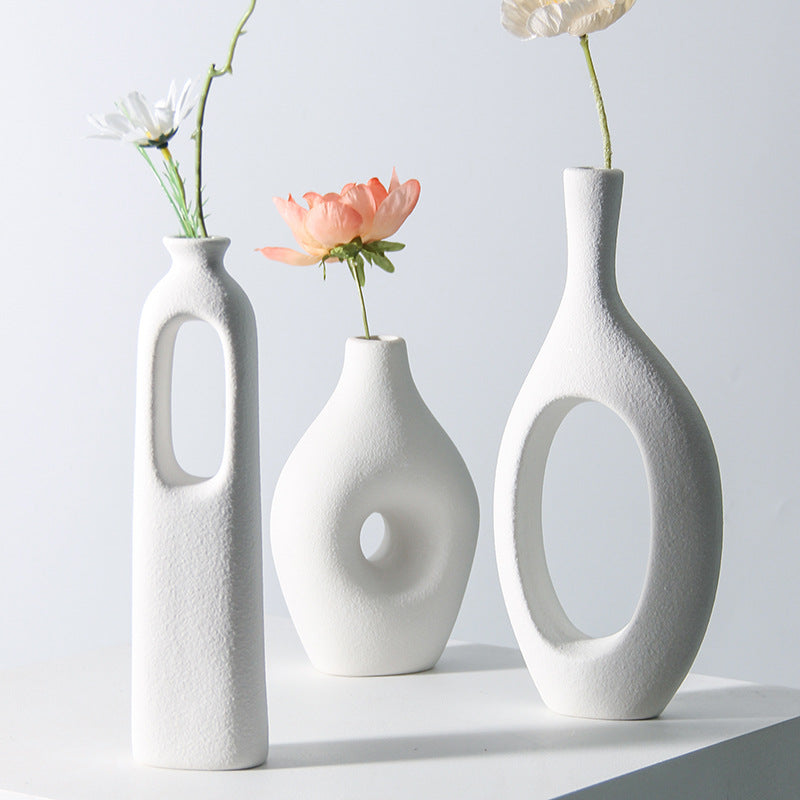 Ins Style Ceramic Vase for Flower Arrangement