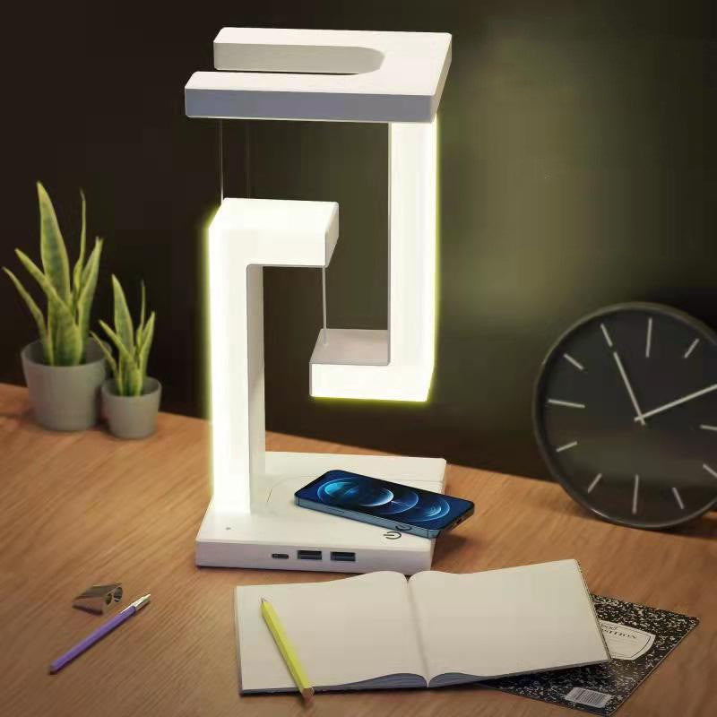 Floating Wireless Charging Lamp for Home or Bedroom